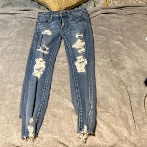 american eagle size 2 short